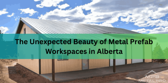 The Unexpected Beauty of Metal Prefab Workspaces in Alberta